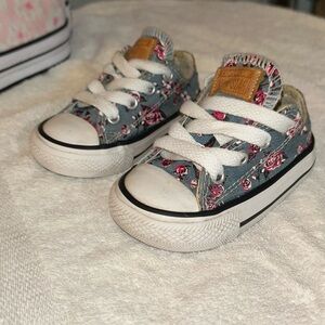 Floral Kids Sneakers